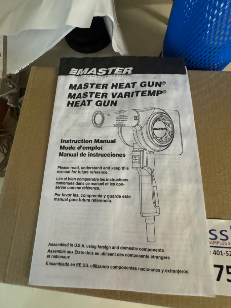 Image of MASTER VARITEMP HEAT GUN